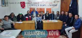 İl Tarım ve Orman Müdürlüğünden bilgilendirme toplantısı