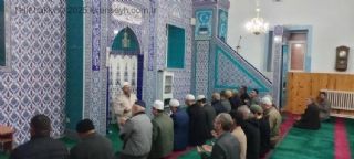 Kütahya Müftüsü Kıranşeyh Köyünde Sabah Namazı kıldırdı