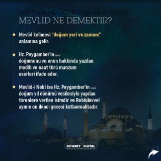 Mevlid-i Nebi ne demek?