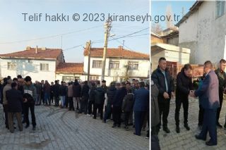 Kıranşeyh Köyünde 2023 yılı Ramazan bayramı bayramlaşma görüntüleri.