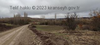 Kıranşeyh köyü yol genişletme çalışmaları (üsenle deresi)2023