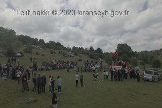 Kıranşeyh köyü 2022 yılı şenlik alanı genel görüntüsü