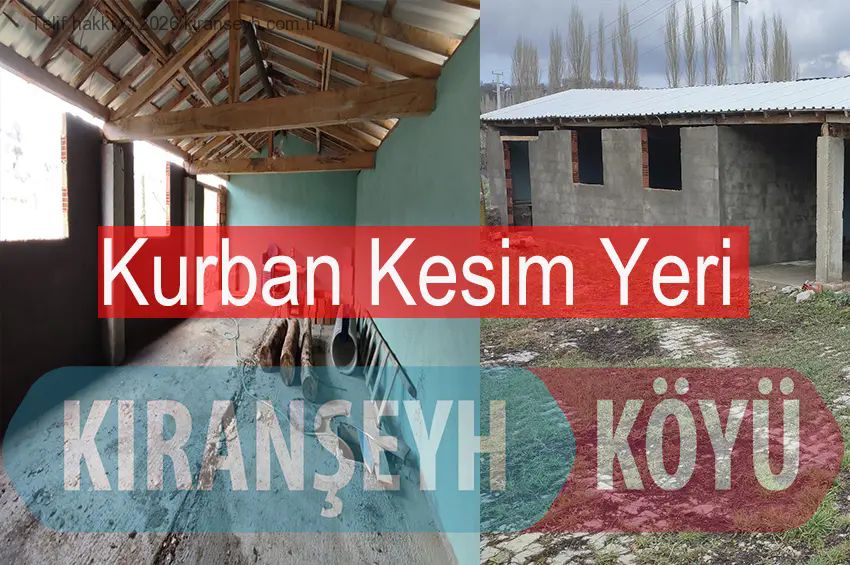 Köyümüze Kurban Kesim Yeri yapılıyor başlıklı haber resmi
