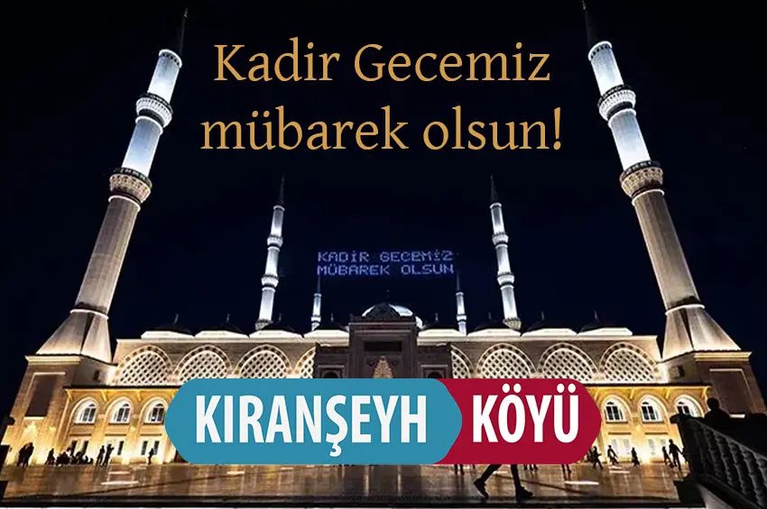 Bugün Kadir Gecesi
