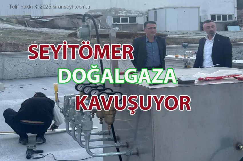 Seyitömer Doğalgaza kavuşuyor