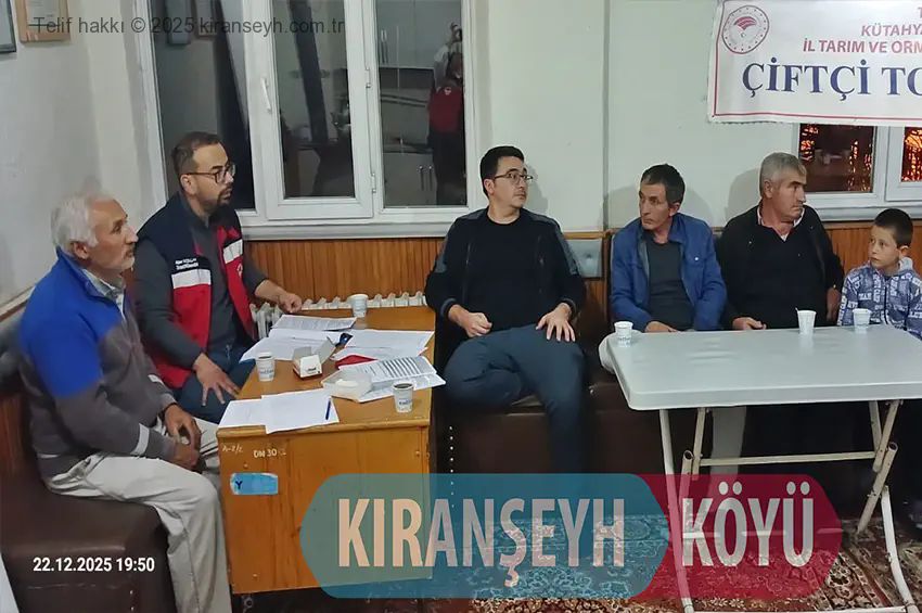 İl Tarım ve Orman Müdürlüğünden bilgilendirme toplantısı