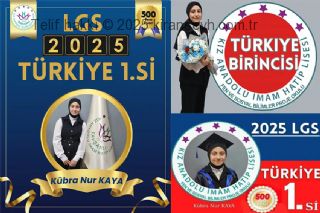 Tavşanlı İmam-Hatip Lisesi öğrencisi LGS birincisi oldu başlıklı haber resmi