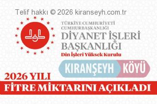 2026 yılı Fitre miktarı açıklandı