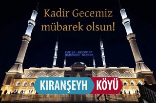 Bugün Kadir Gecesi başlıklı haber resmi