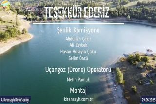 Kıranşeyh Köyü 2025 Şenliği Uçangöz görüntüleri