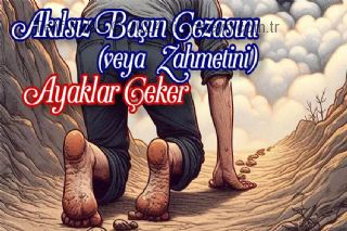 Akılsız Başın Cezasını Ayaklar Çeker başlıklı haber resmi