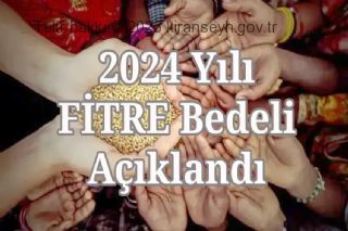 Diyanet 2024 fitre miktarını açıkladı