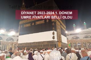 2023-2024 1. Dönem Umre fiyatları belli oldu