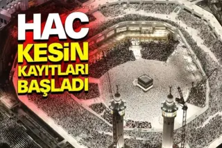 Hac kesin kayıtları başladı başlıklı haber resmi