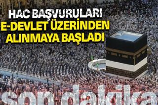 2025 yılı hac ön kayıt ve kayıt yenileme işlemleri başladı başlıklı haber resmi